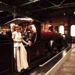 A wedding at the National Railway Museum